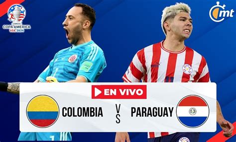 paraguay vs colombia donde ver